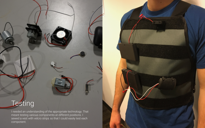 feel，VR vest，Cold and hot，perception，virtual reality，