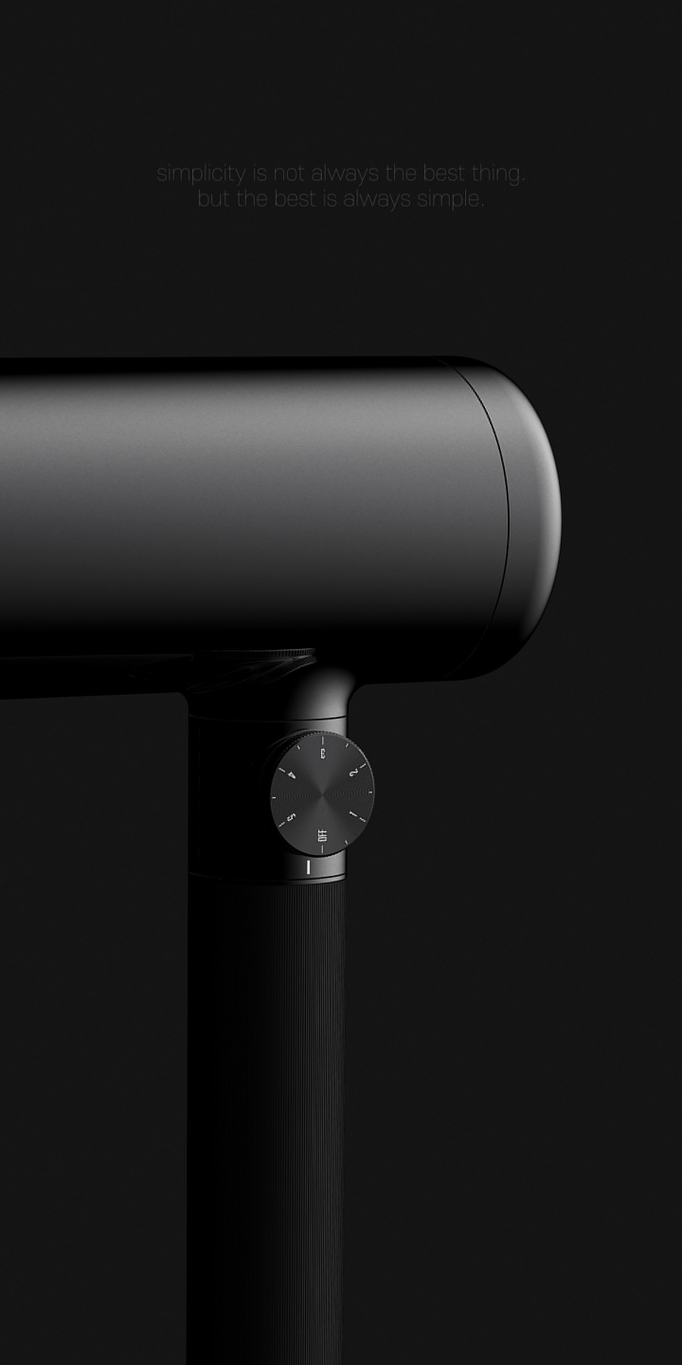 b&o，hair drier，Black Technology，Simplicity，