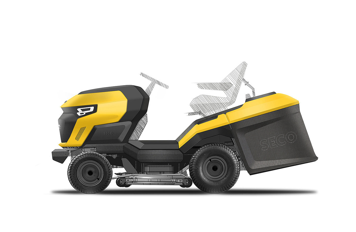 Tractor，vehicle，Agricultural machinery tools，industrial design，