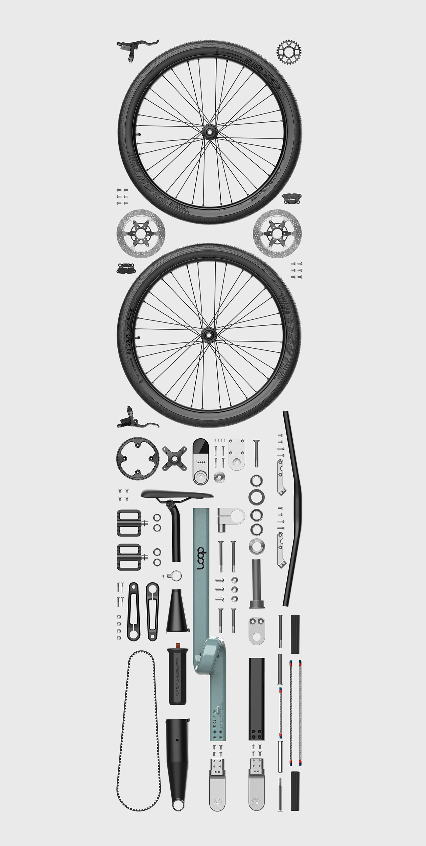 loop，Bicycle，vehicle，Outdoor equipment，