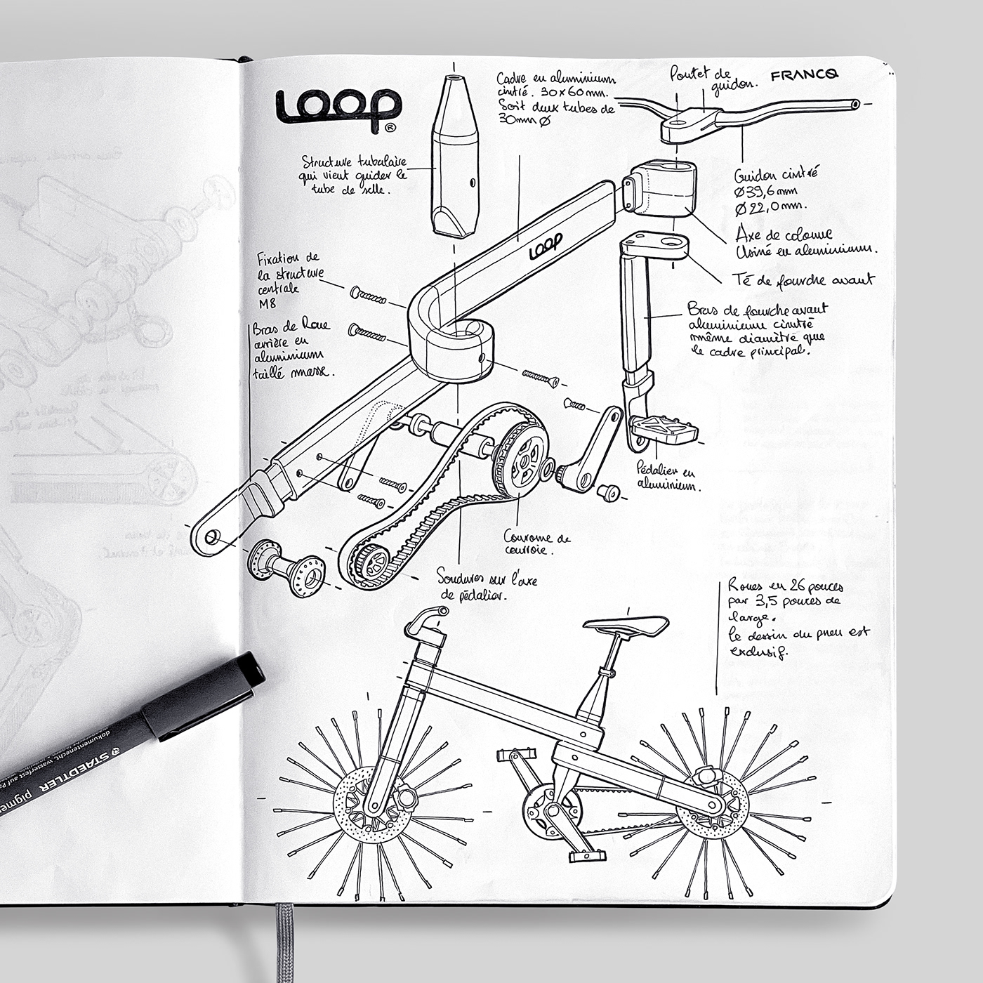 loop，Bicycle，vehicle，Outdoor equipment，