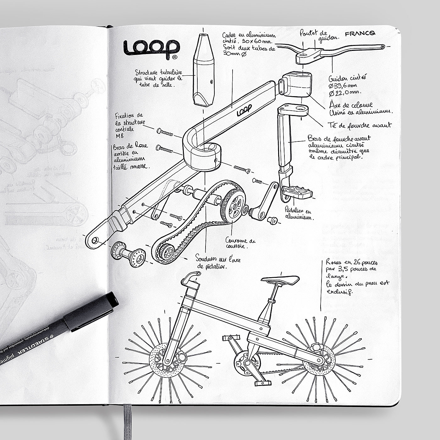 loop，Bicycle，vehicle，Outdoor equipment，