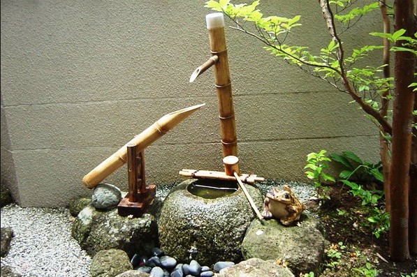 和风竹筒水龙头