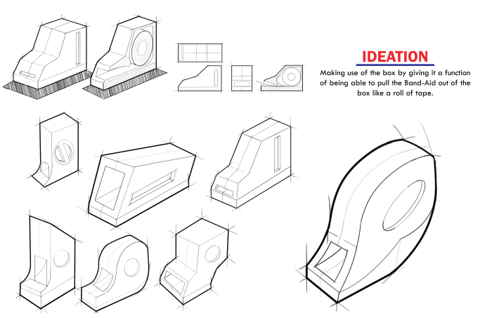 BAND·AID，Band aid roll，switch，facilitate，One hand operation，