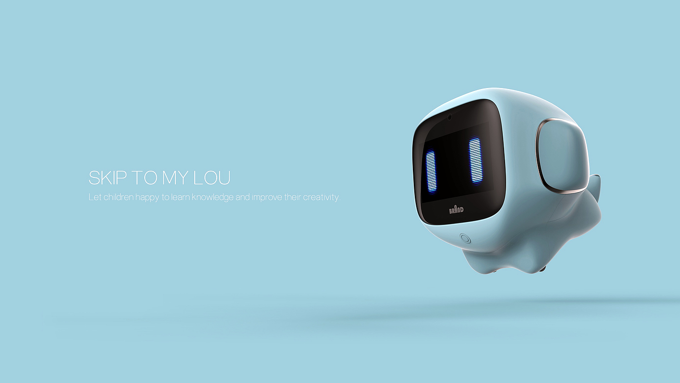 Intelligent products，product design，Creative design，Child robot，