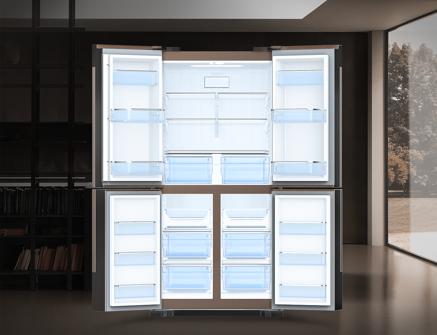 intelligence，volume，Refrigerator，Gaze，energy conservation，