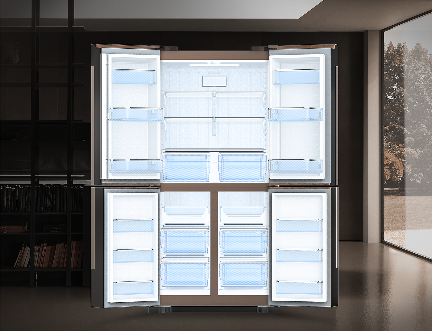 intelligence，volume，Refrigerator，Gaze，energy conservation，