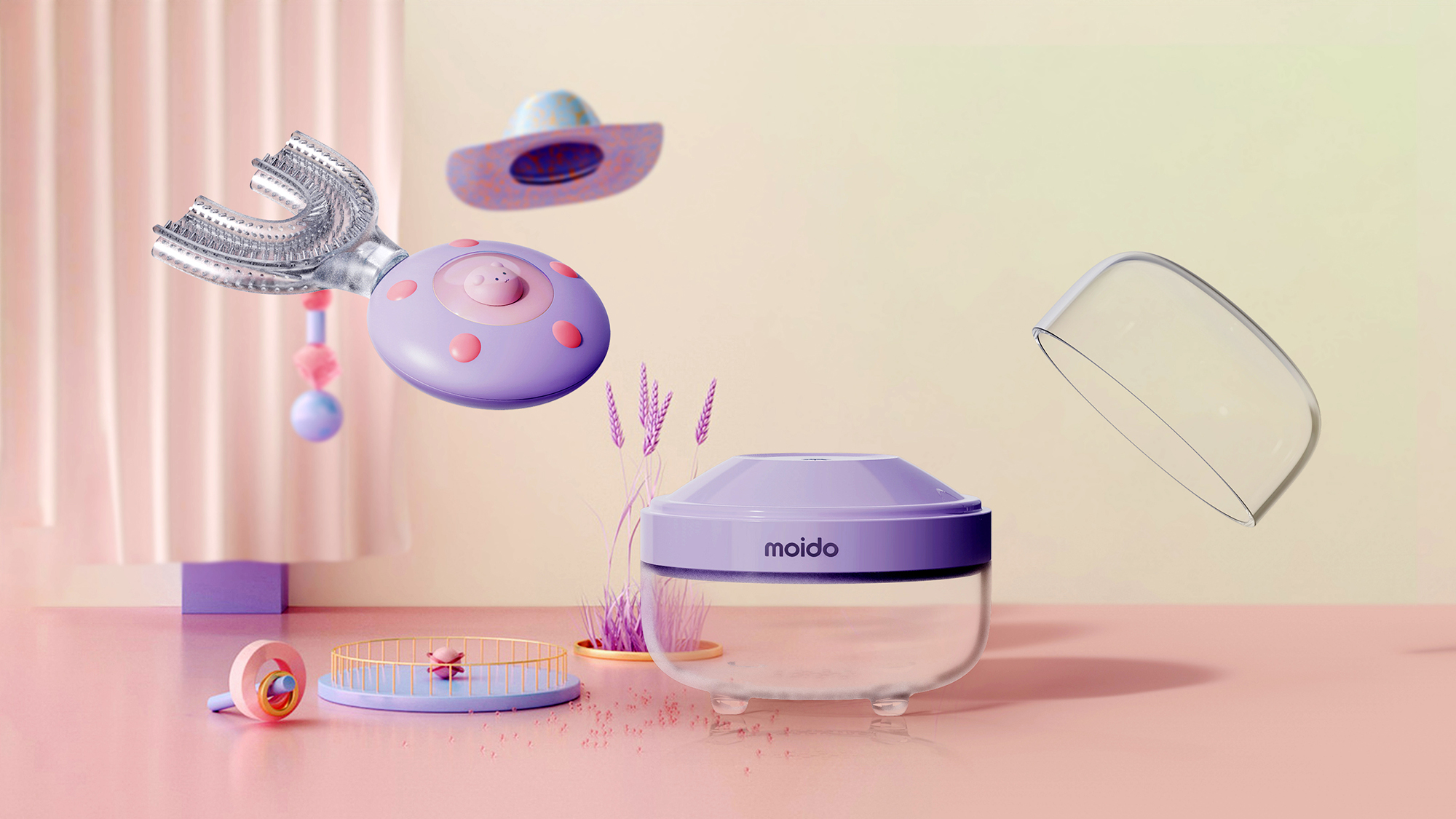 Electric toothbrush, electric toothbrush set, children's products，