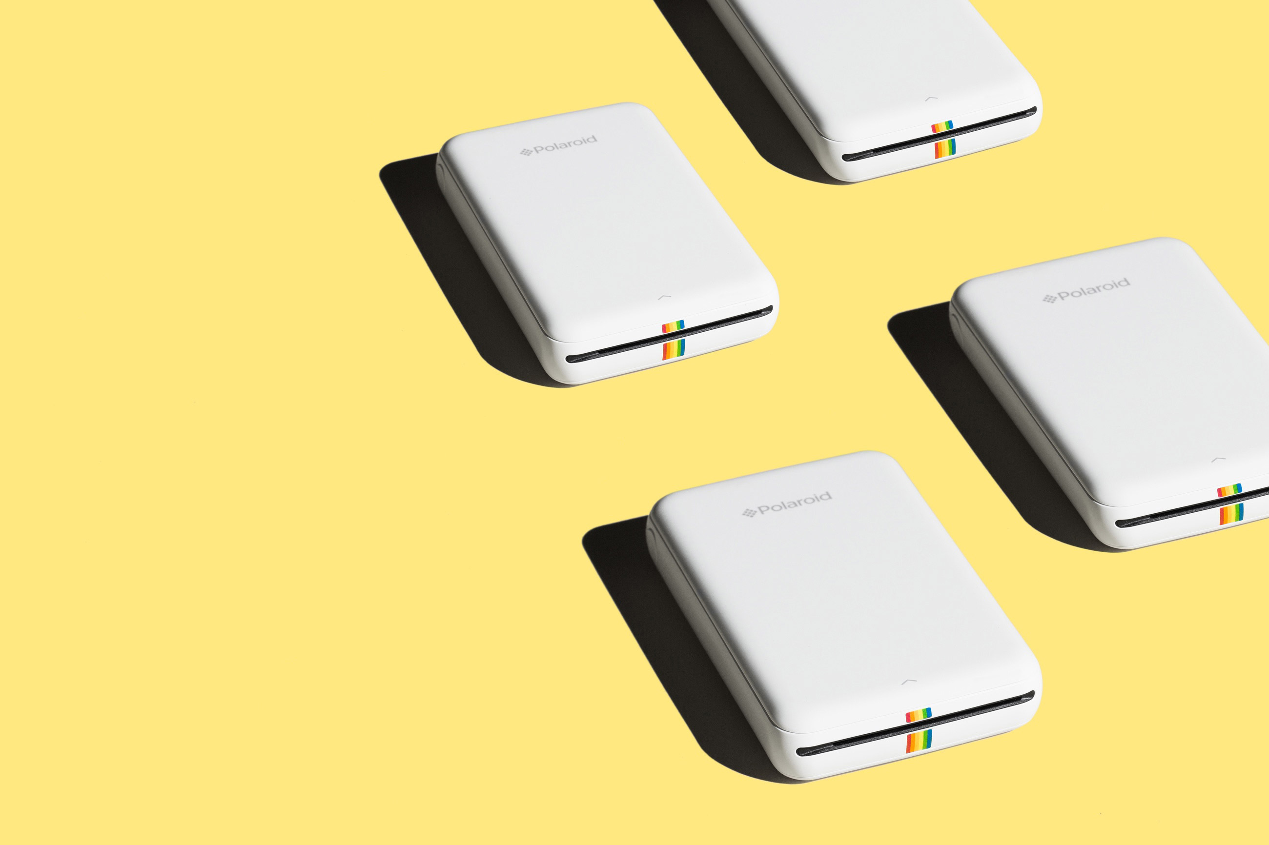 white，Portable，camera，smile，Polaroid，