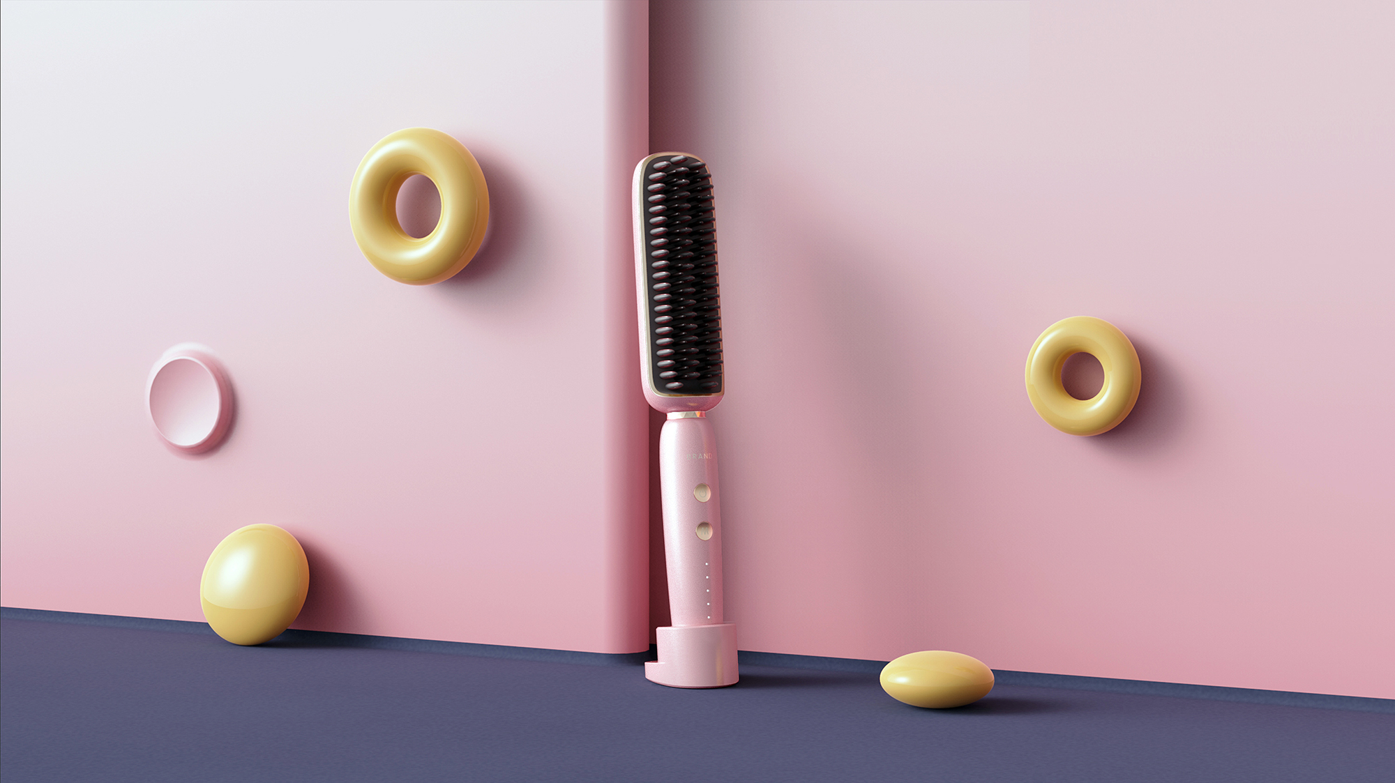 Straight hair comb, straightener, anion comb，