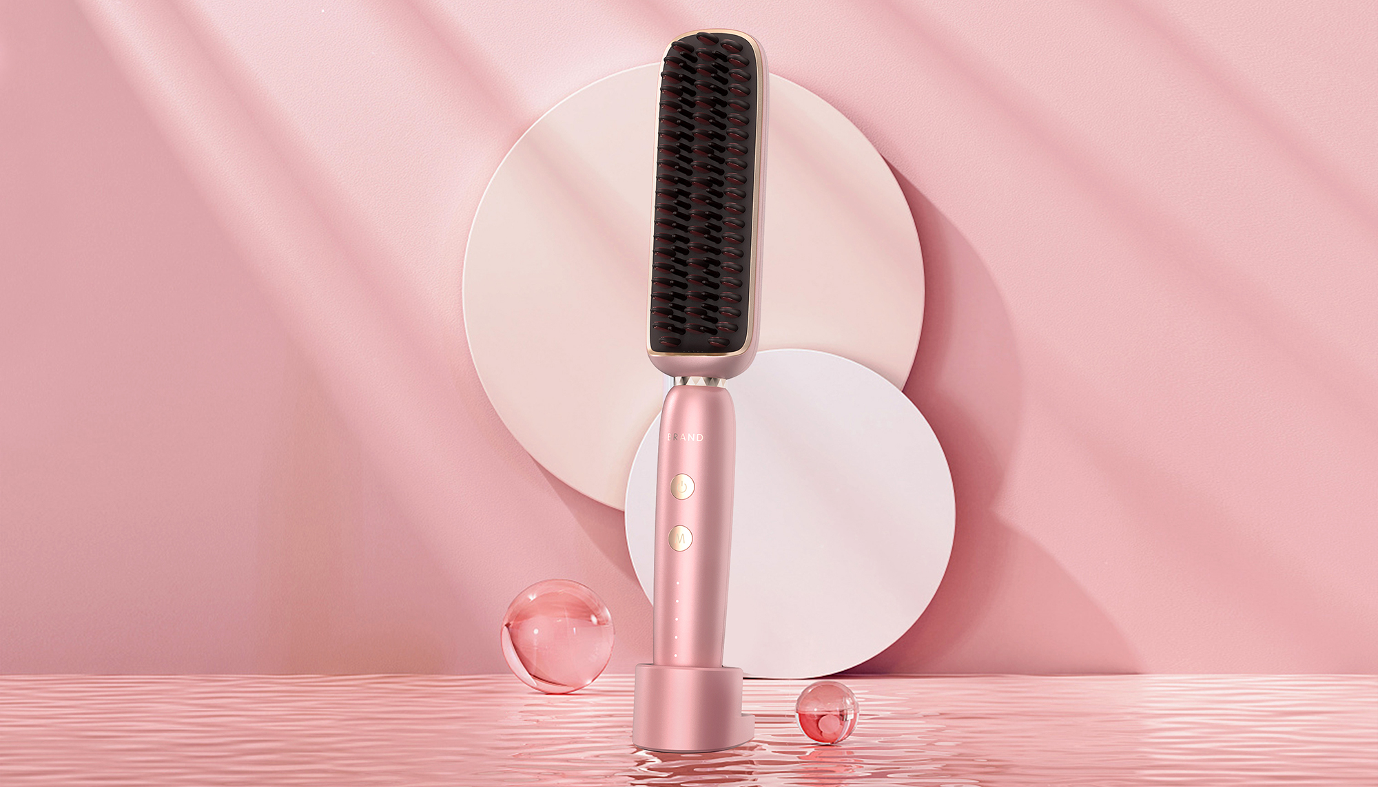 Straight hair comb, straightener, anion comb，