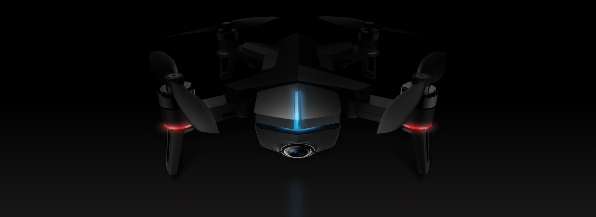 UAV，Wave crest design，intelligence，LED lamp，Sense of science and technology，