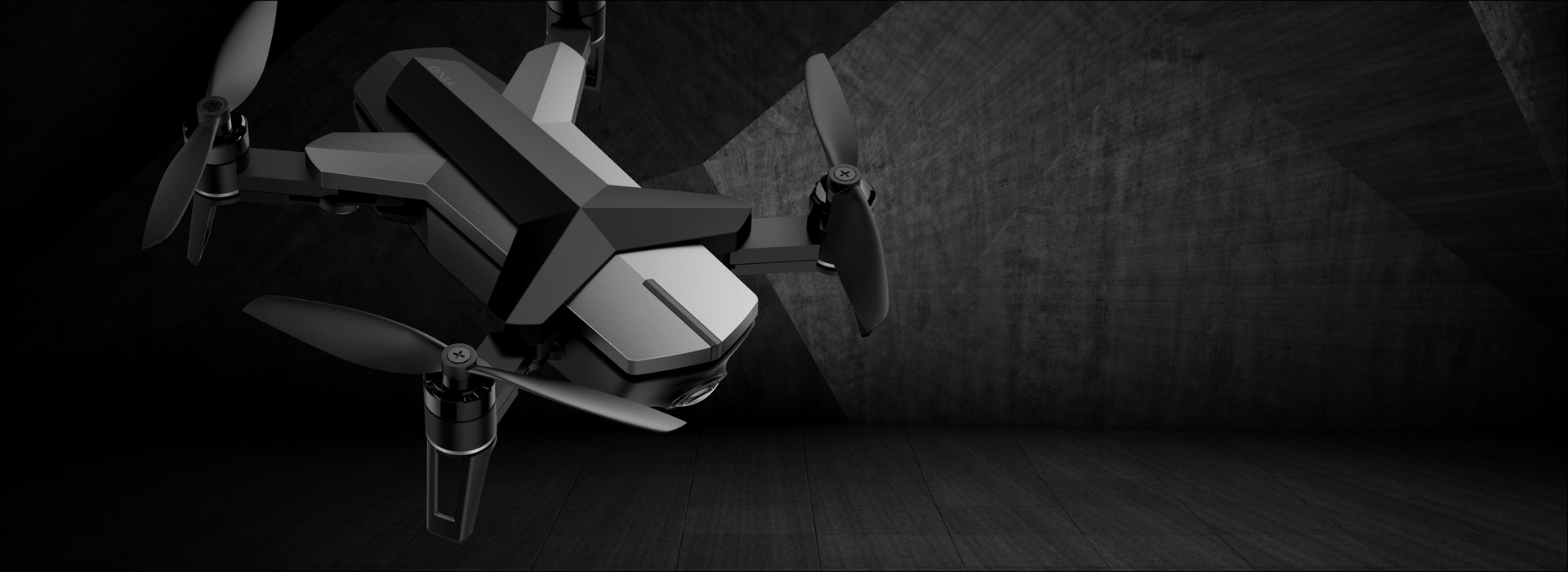 UAV，Wave crest design，intelligence，LED lamp，Sense of science and technology，