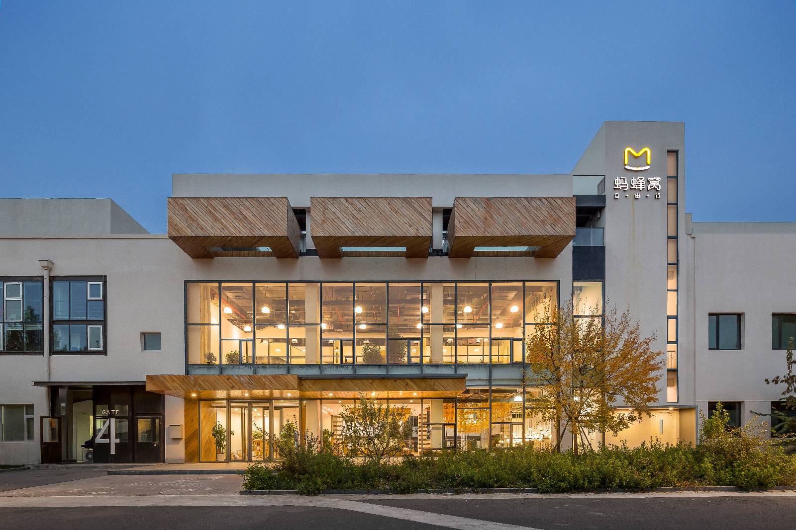 Interior design，office，spatial distribution ，Successful design competition，