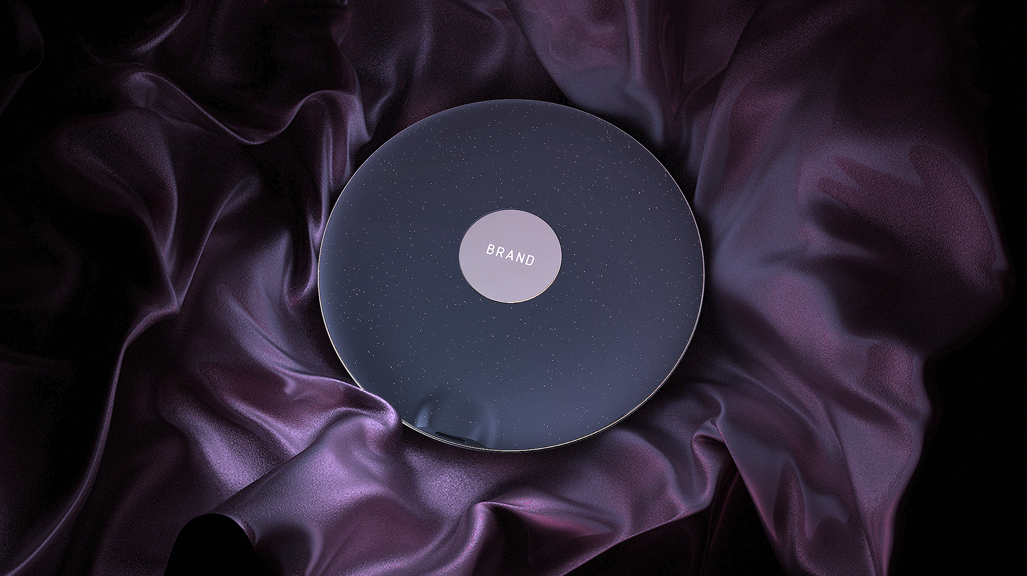 Portable mirror, cosmetic mirror, light cosmetic mirror，