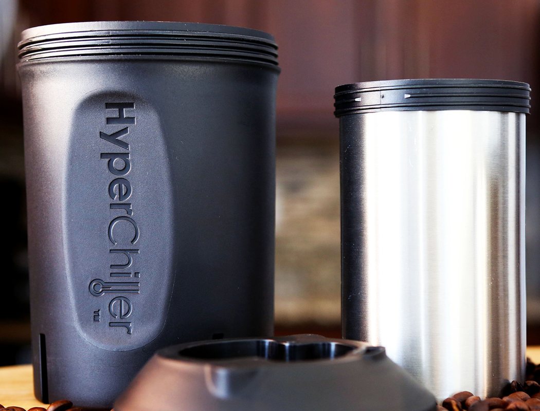 coffee cup，Rapid freezing，Metal，ice block，