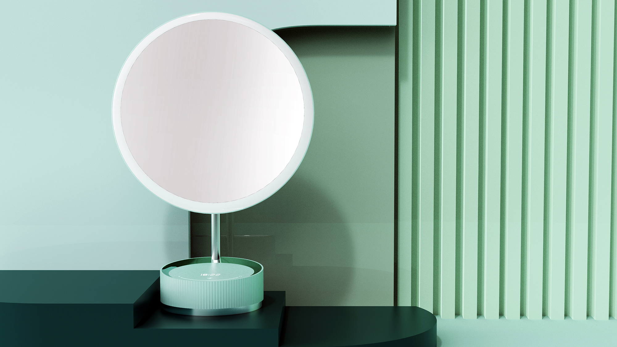 Makeup mirror, light mirror, beauty mirror，