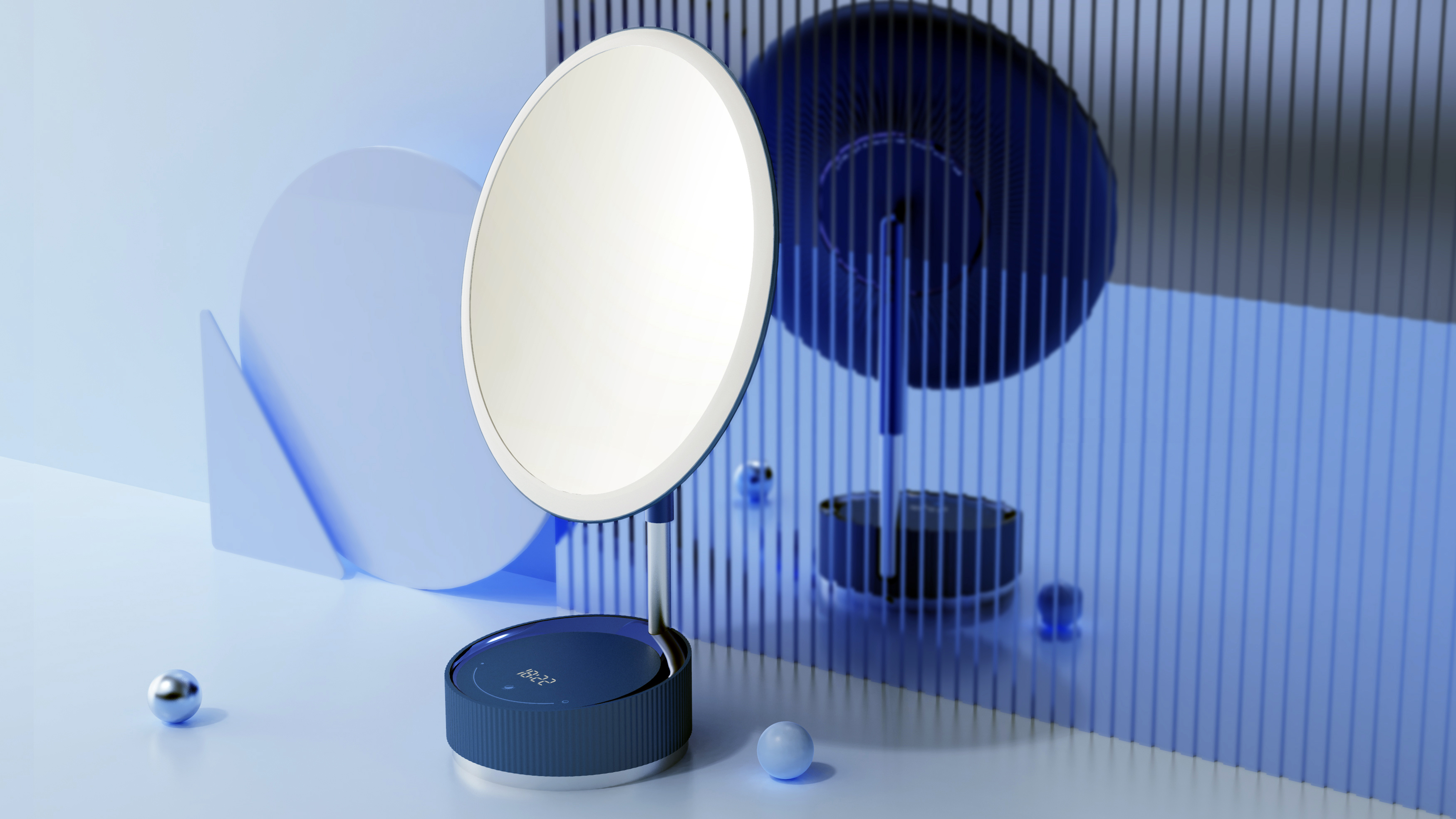 Makeup mirror, light mirror, beauty mirror，