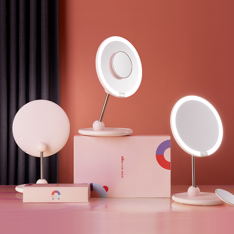 Beauty mirror, makeup mirror, light mirror，