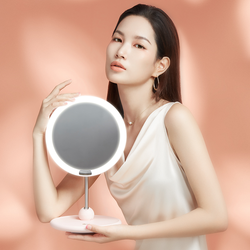 Beauty mirror, makeup mirror, light mirror，