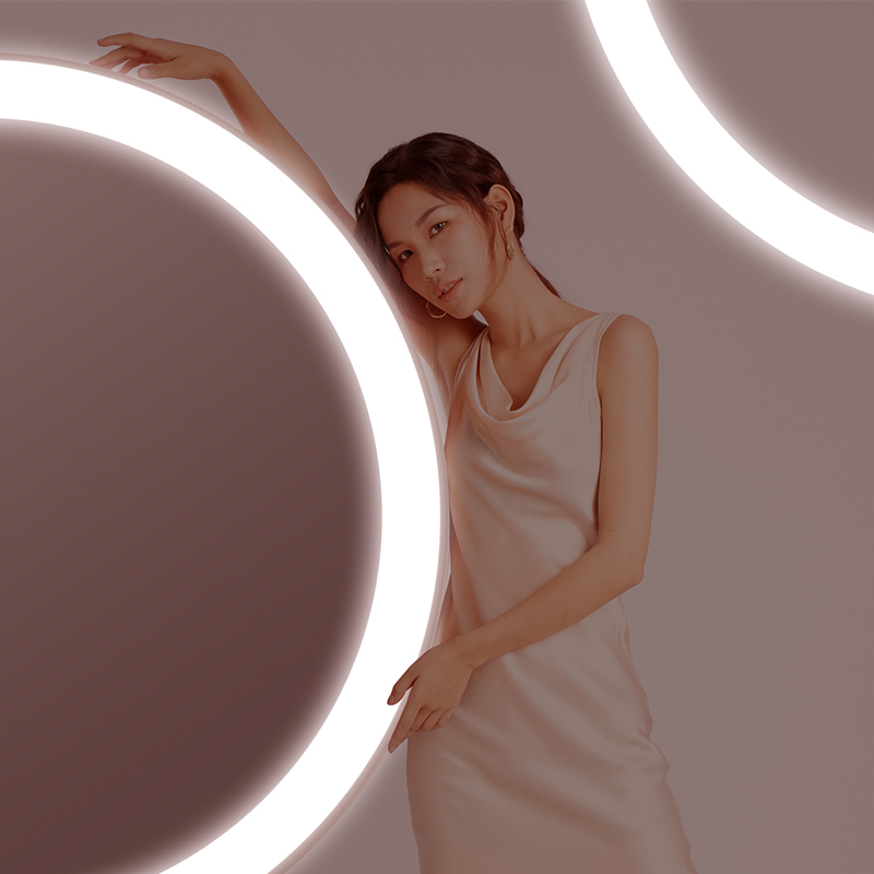 Beauty mirror, makeup mirror, light mirror，