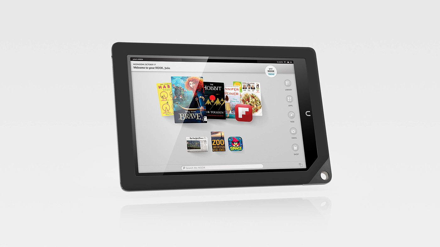 books，kindle，electronic reading，Nook，