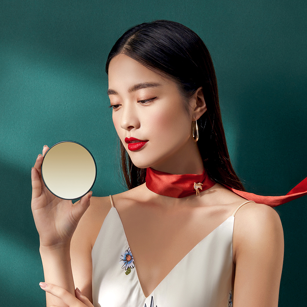 Cosmetic mirror, cosmetic mirror, storage cosmetic mirror，