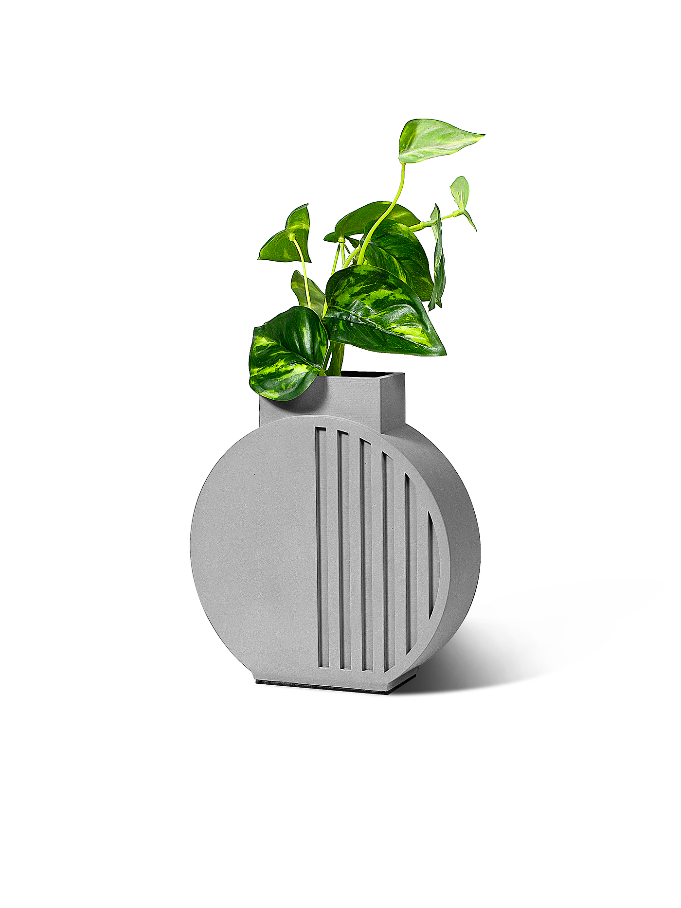 The other side，Cement vase，Creative vase，Home furnishings，