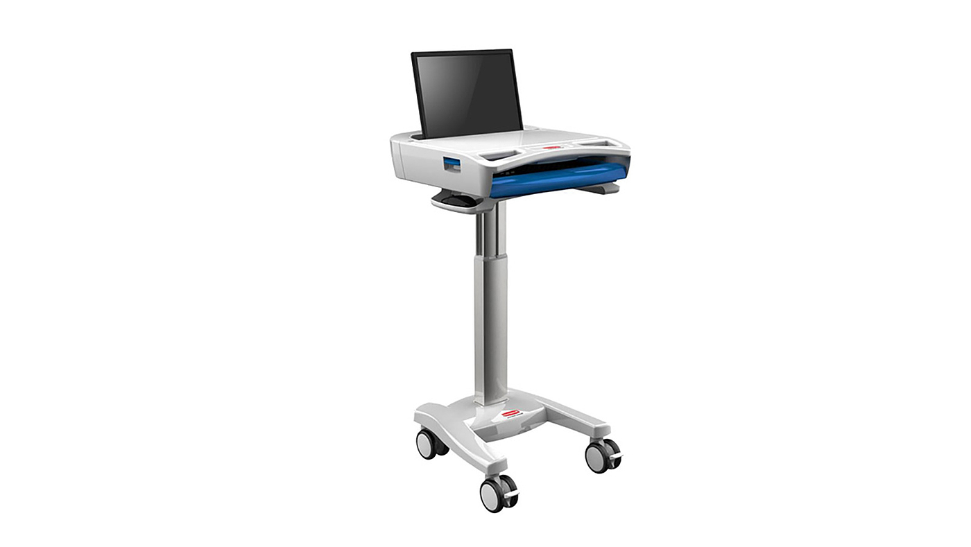 Design of mobile medical trolley，Medical equipment design，Medical trolley design，Medical cart design，