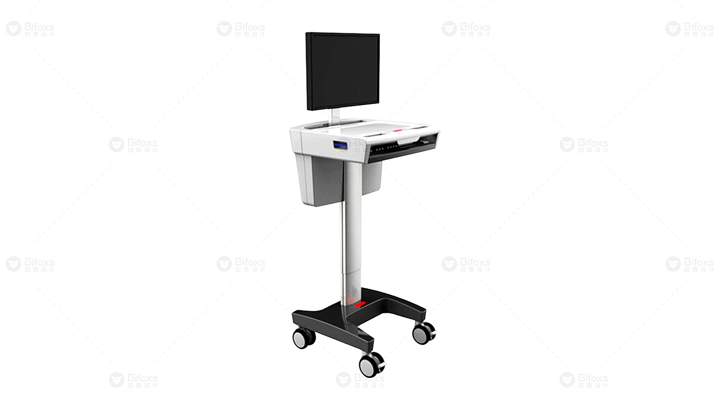 Design of mobile medical trolley，Medical equipment design，Medical trolley design，Medical cart design，