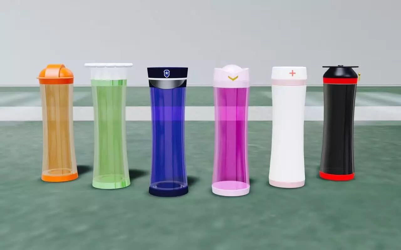 police，children，Water cup，