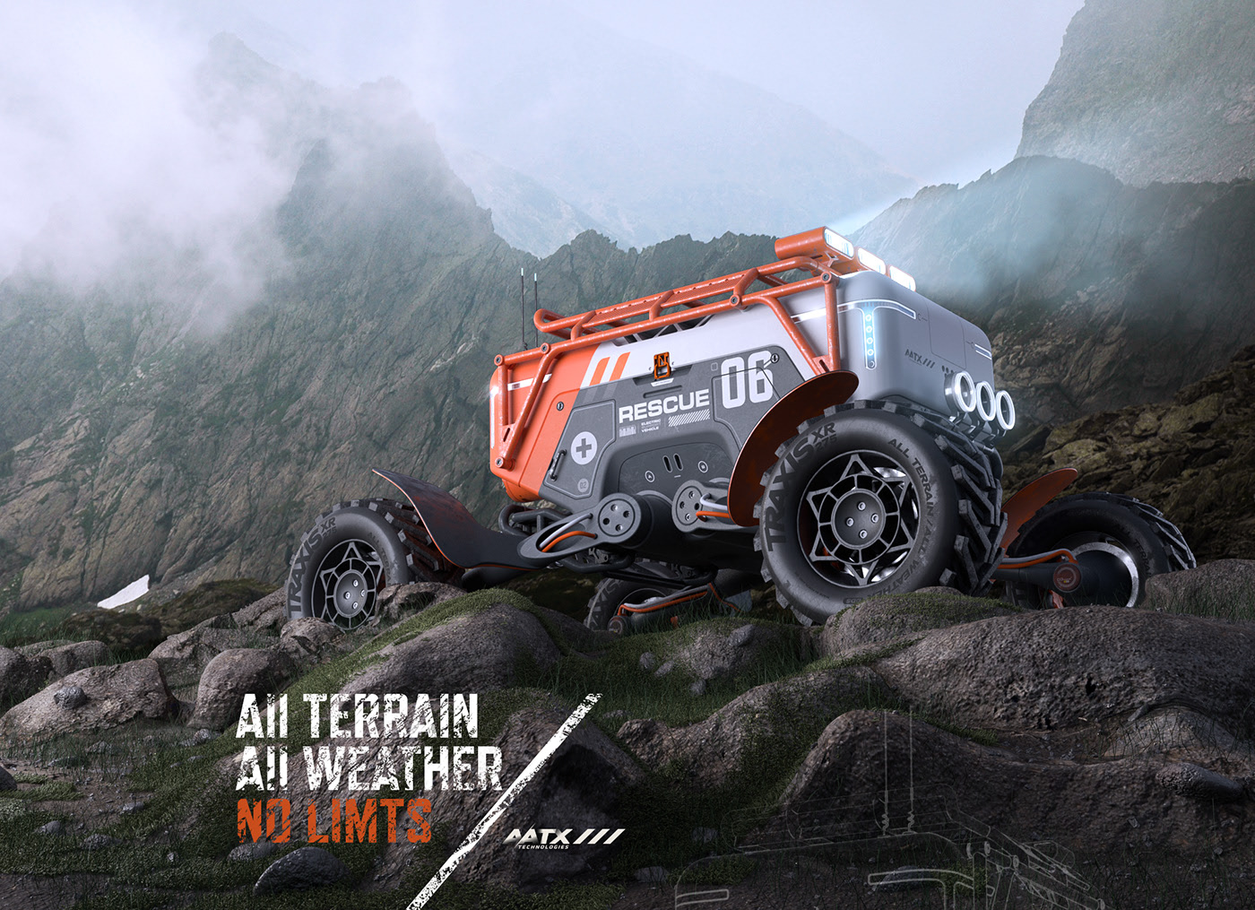 automobile，rescue，ai，