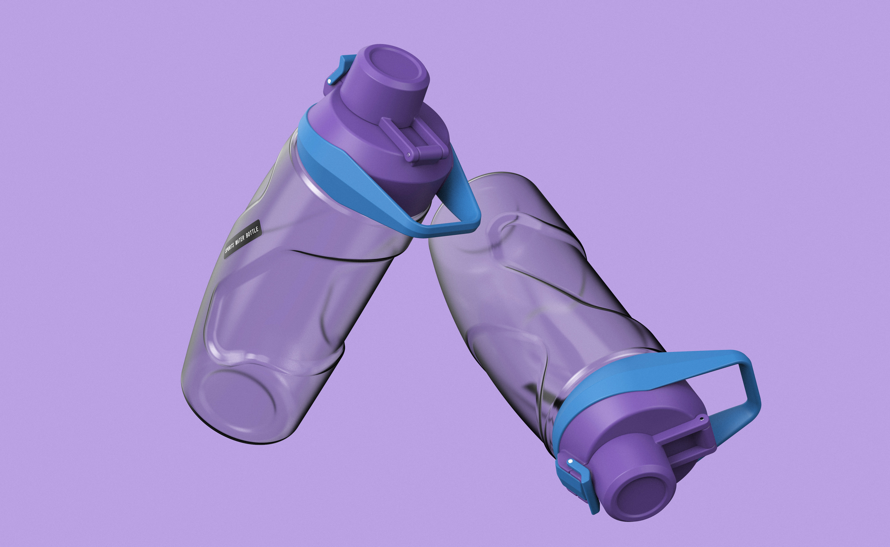 Sports plastic cup，