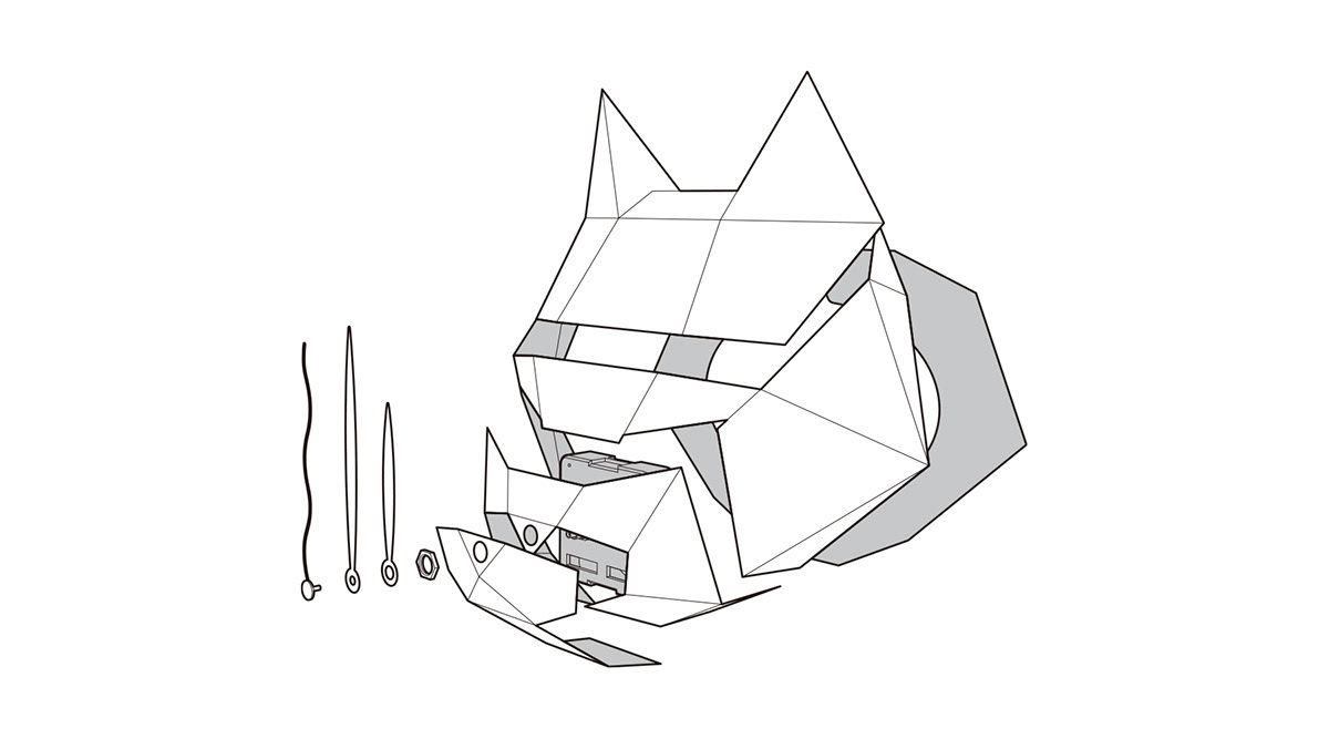 PULPET clock，clocks and watches，Paper clock，originality，