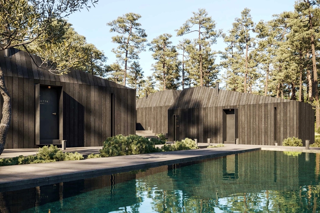 Architecture，Interior design，Cabin，industrial design，