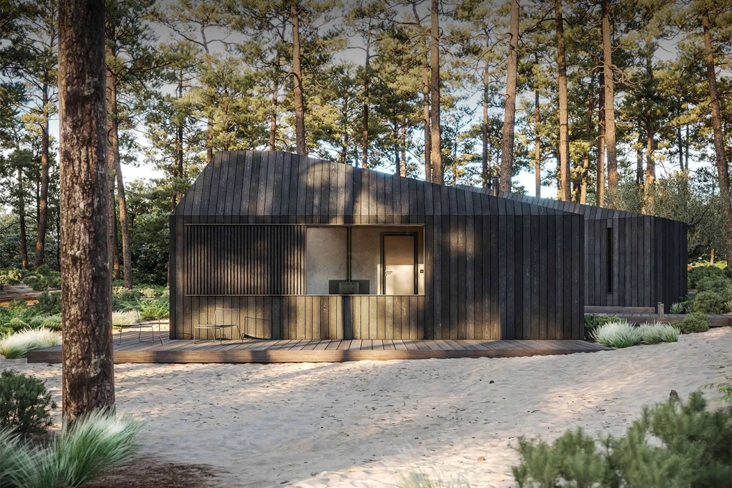 Architecture，Interior design，Cabin，industrial design，