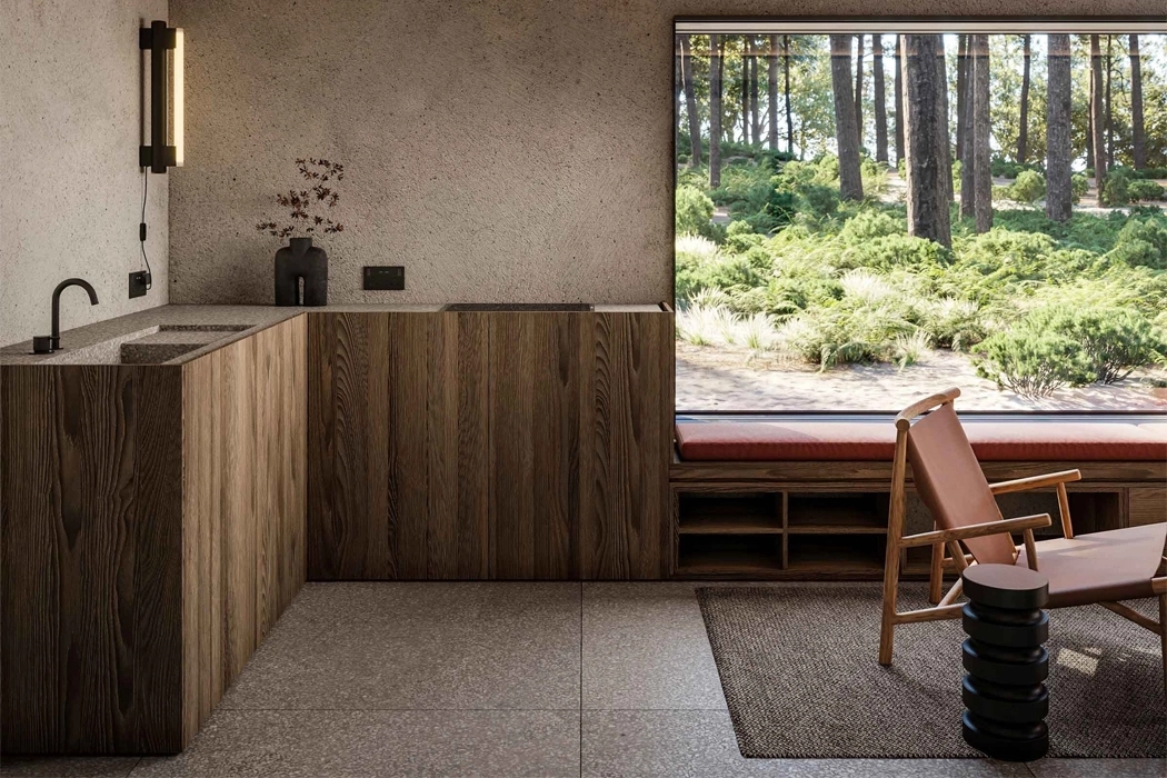 Architecture，Interior design，Cabin，industrial design，