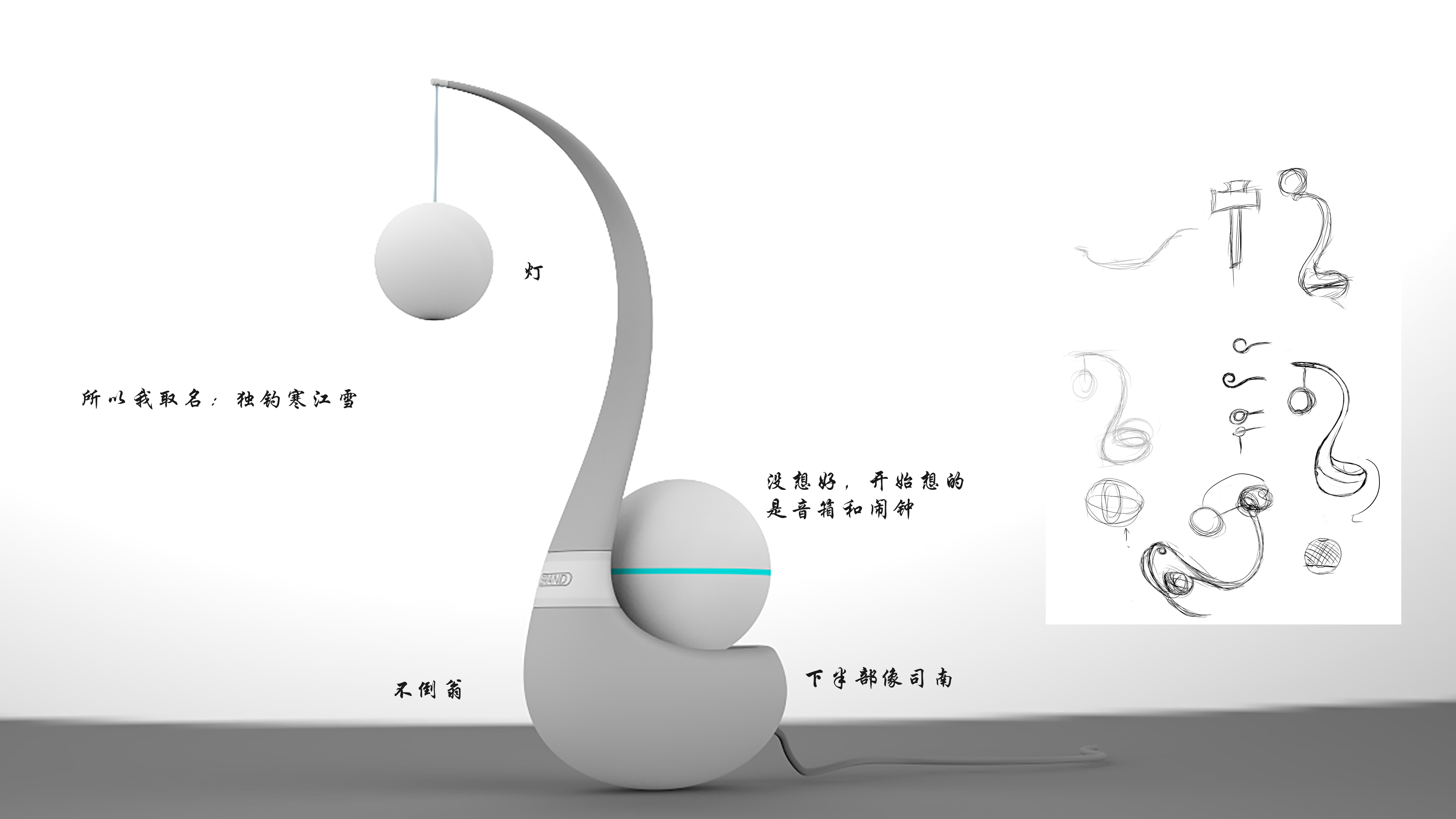 Interesting design，conceptual design，lamps and lanterns，desktop，