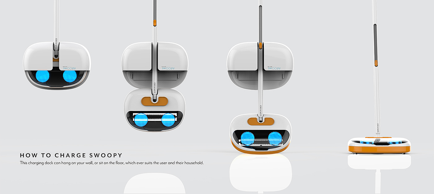 Mop，Cleaning tools，robot，Cute，