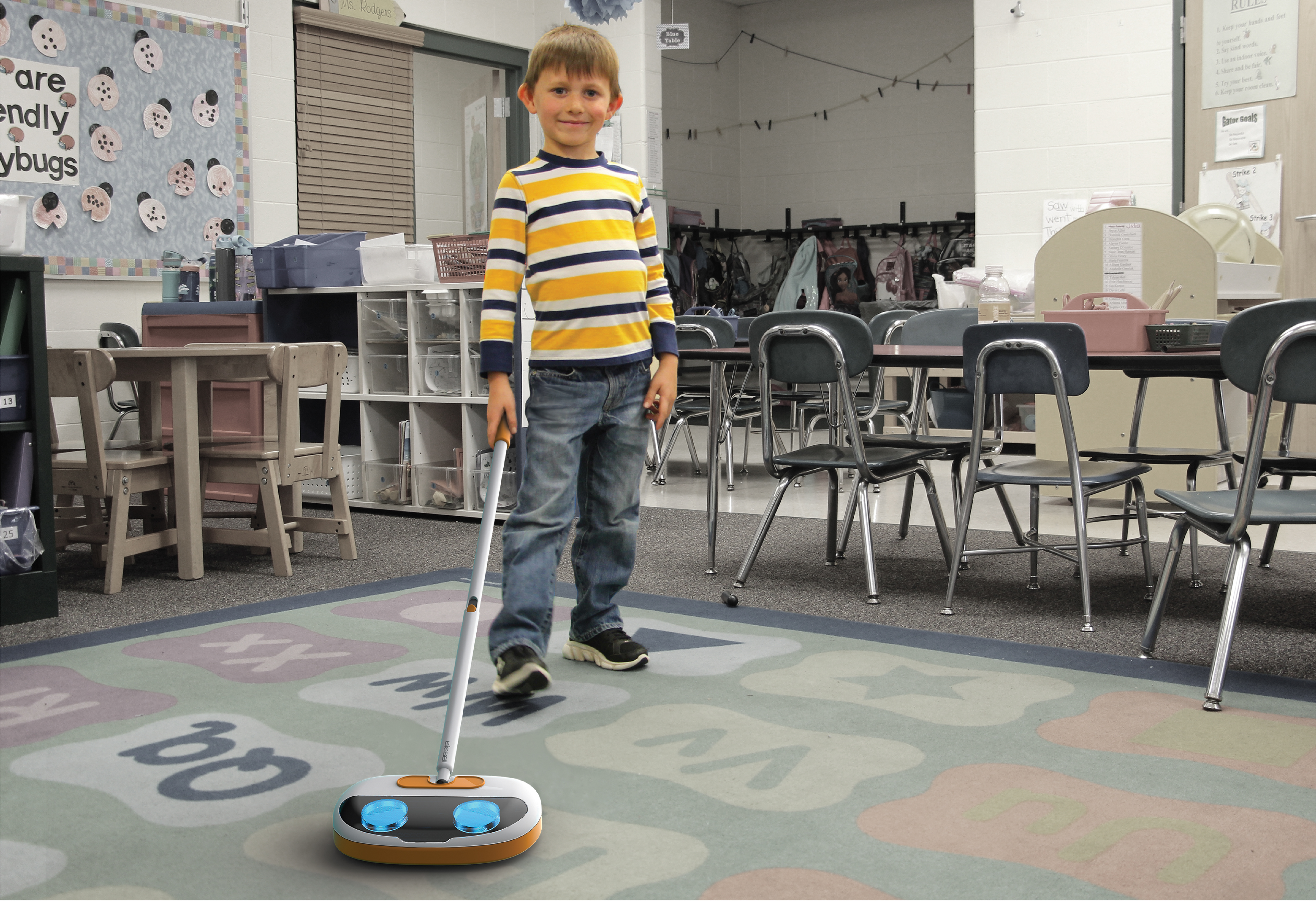 Mop，Cleaning tools，robot，Cute，