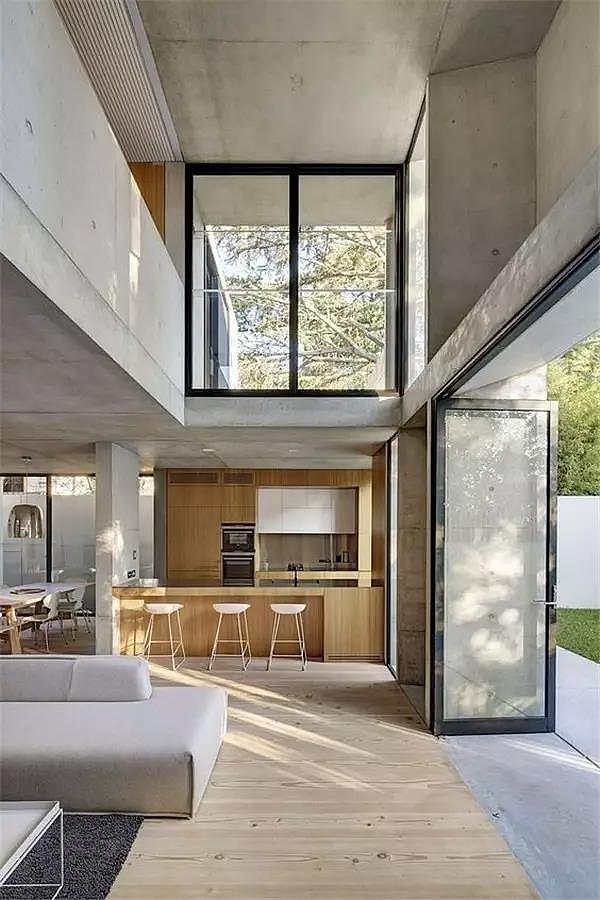 Interior design，decorate，cement，Log，Material matching，