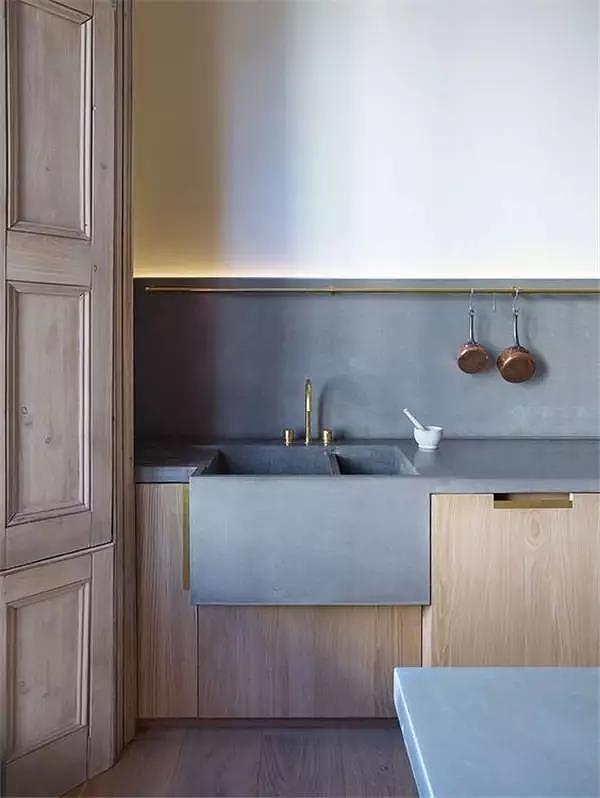 Interior design，decorate，cement，Log，Material matching，