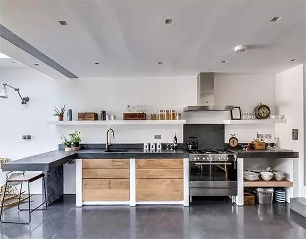 Interior design，decorate，cement，Log，Material matching，