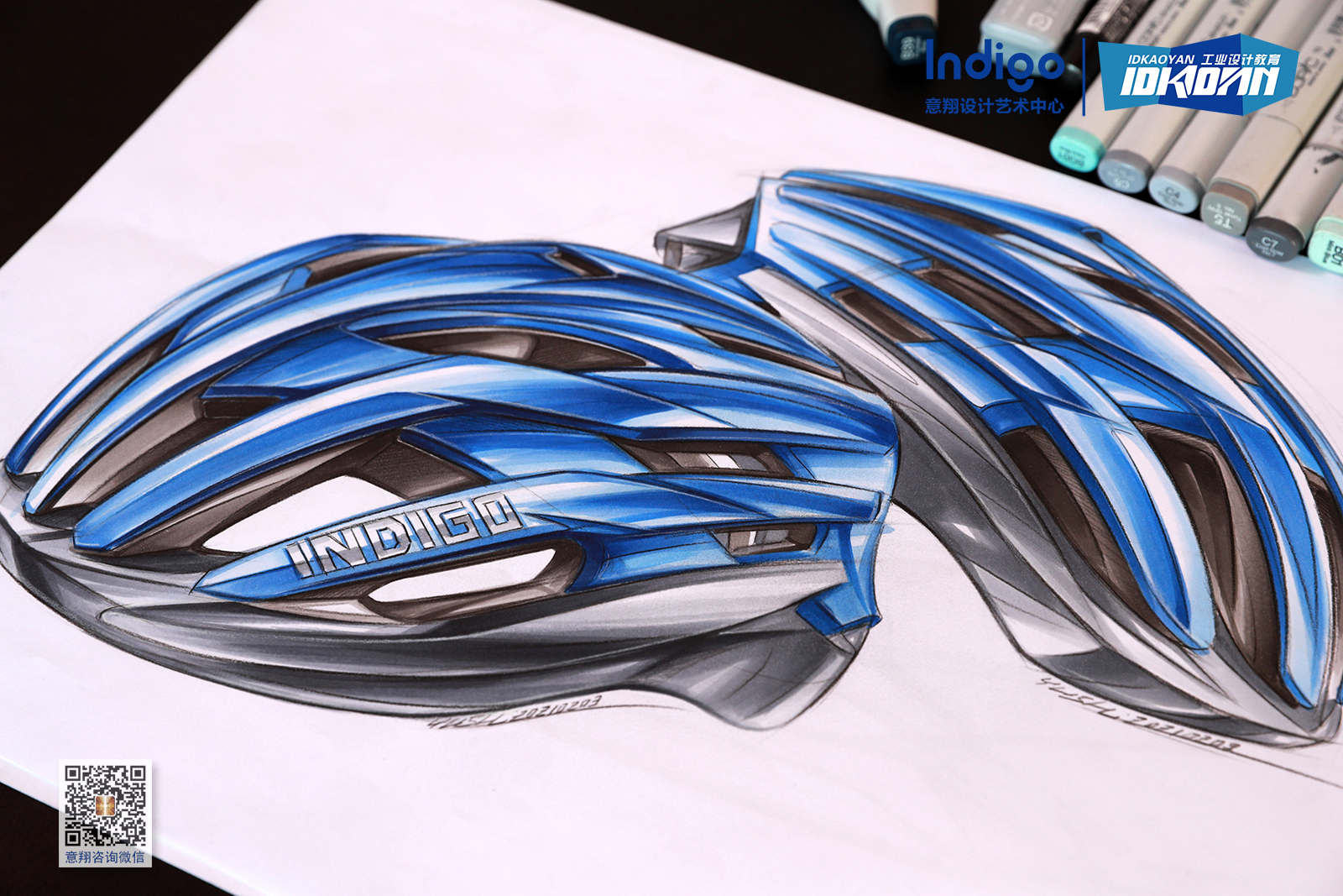 Industrial design, industrial design postgraduate entrance examination, industrial design hand drawing，