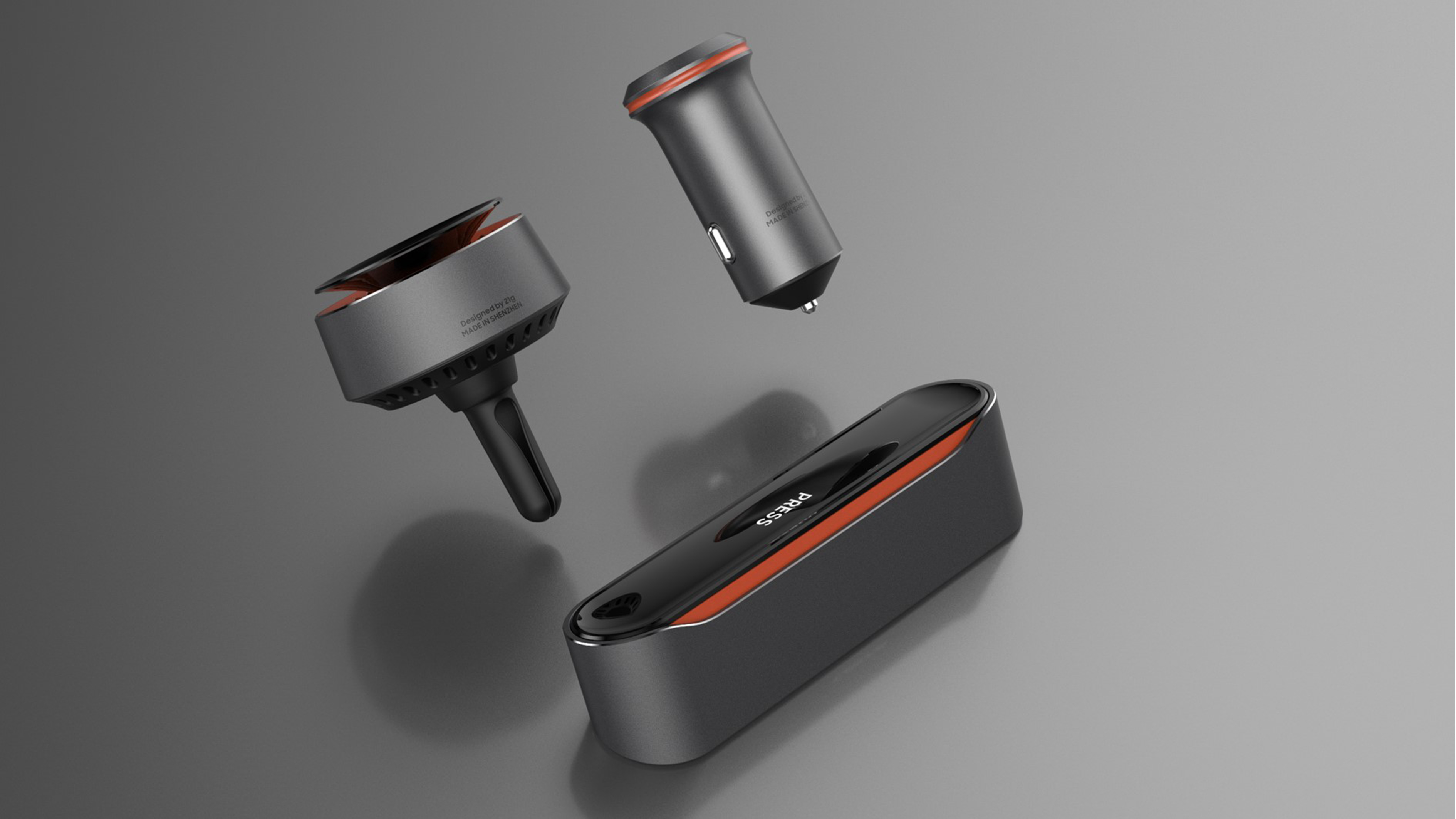 Vehicle fragrance，Number plate，On board converter，