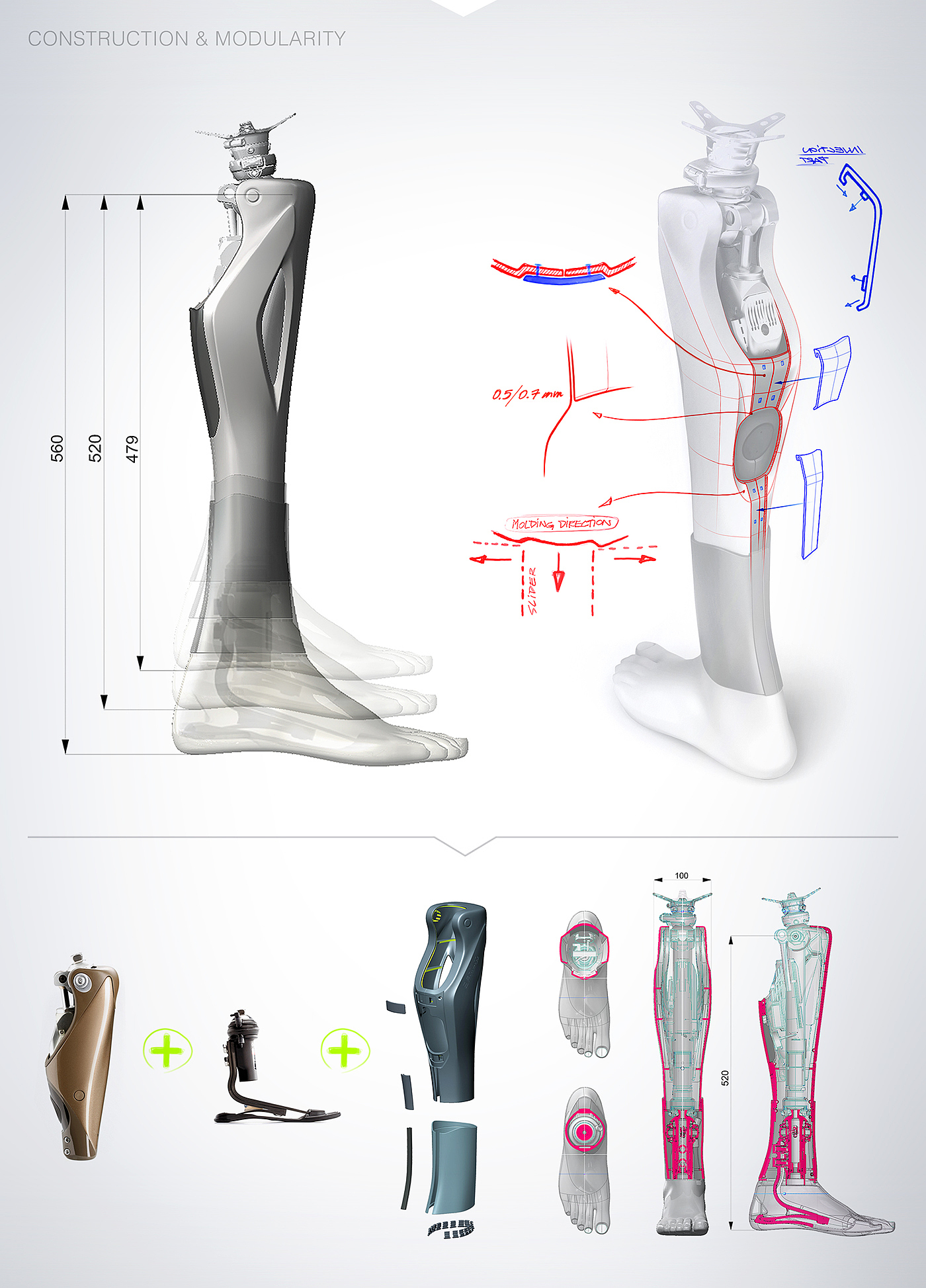 2015if奖，2015红点奖，红点，if，残疾人工具，假肢罩设计，
