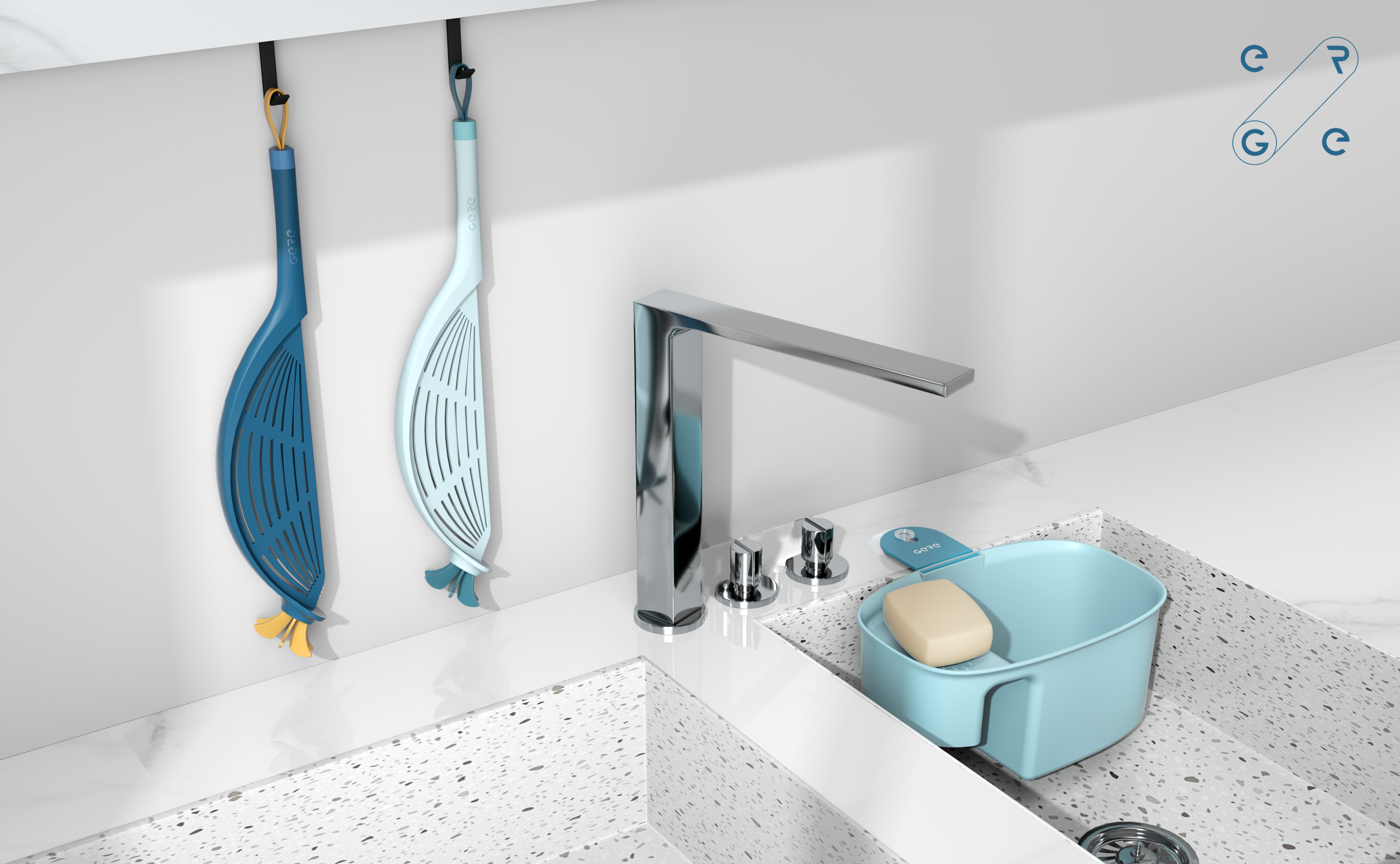 Kitchen supplies，Daily Necessities，Dripping magic，Rice spoon，Grey design，