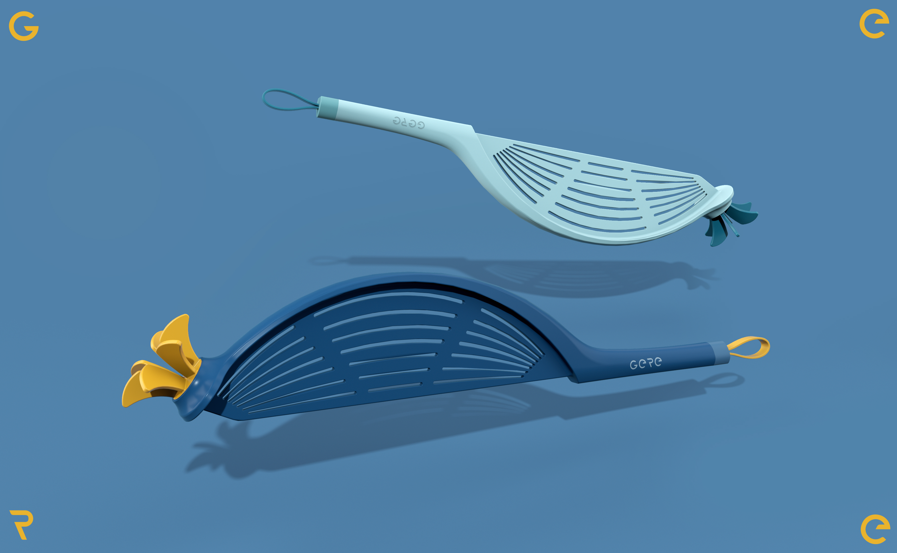 Kitchen supplies，Daily Necessities，Dripping magic，Rice spoon，Grey design，