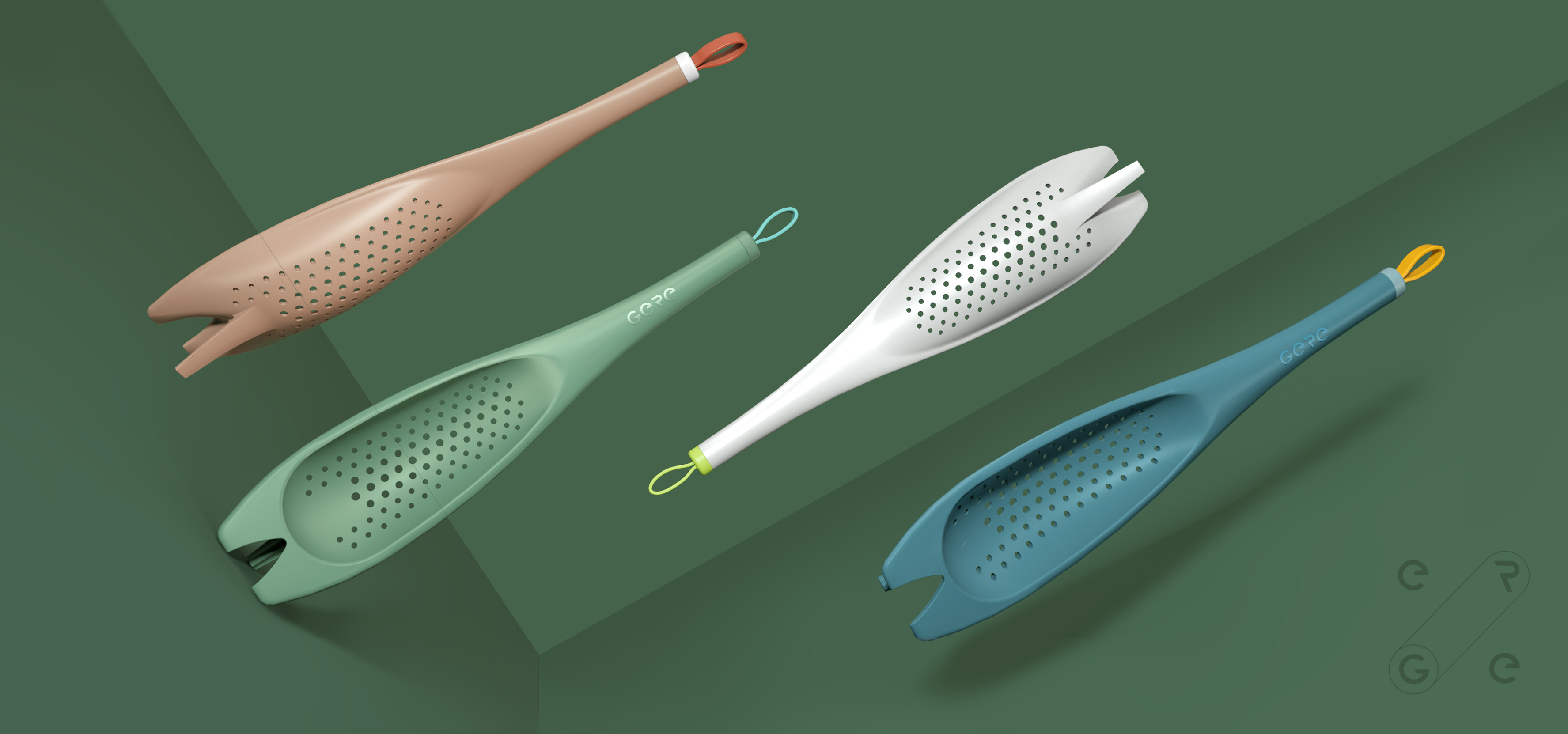 Kitchen supplies，Daily Necessities，Dripping magic，Rice spoon，Grey design，