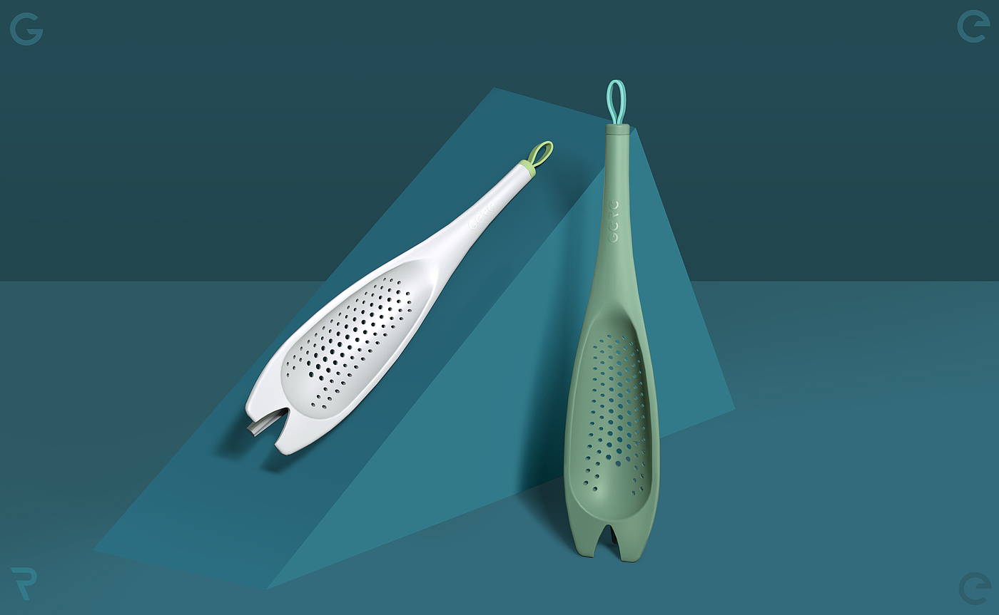 Kitchen supplies，Daily Necessities，Dripping magic，Rice spoon，Grey design，